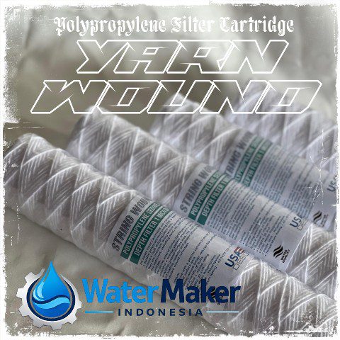 pp yarn wound cartridge filter benang