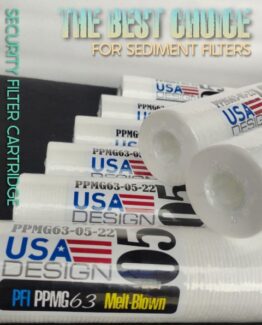spun filter cartridge bwro cip