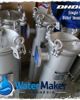 dhdc series single bag filter housing stainless steel 304 316l